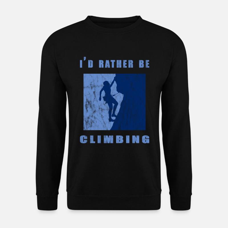 Je préfère grimper - Sweat-shirt Unisexe - noir