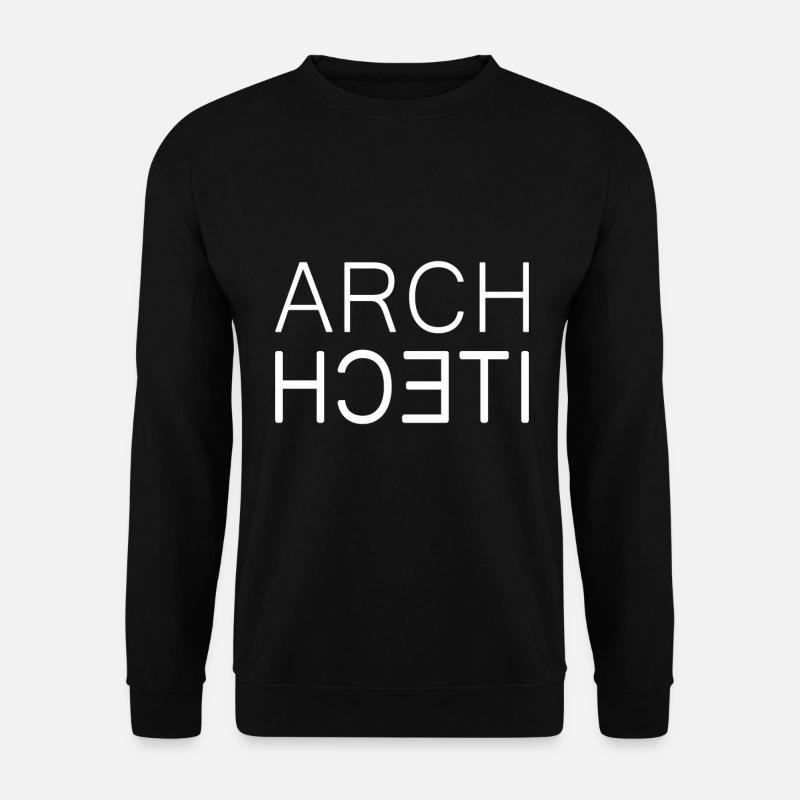 Architektur - Unisex Pullover - Schwarz