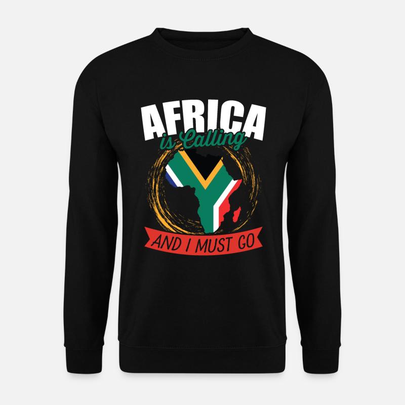 Afrika Ruf - Unisex Pullover - Schwarz