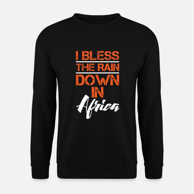 Rain Blessing Africa - Unisex Sweatshirt - black