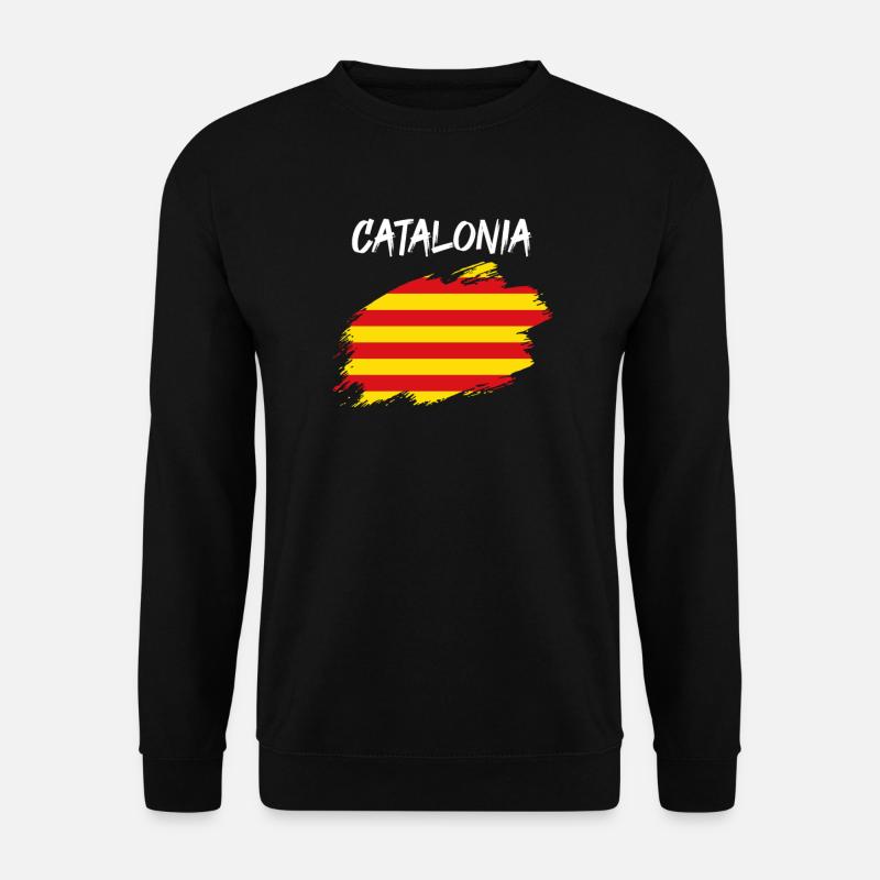 Catalonia Catalan flag flag - Unisex Sweatshirt - black