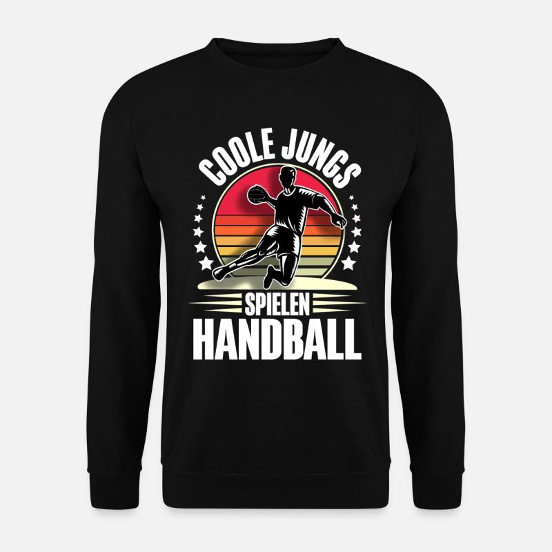 Handball Handballer - Unisex Pullover - Schwarz