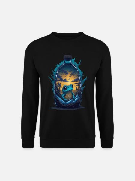 Grenouille - Sweat-shirt Unisexe - noir