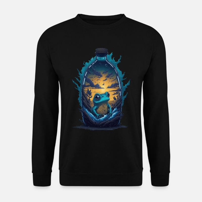 Frosch - Unisex Pullover - Schwarz