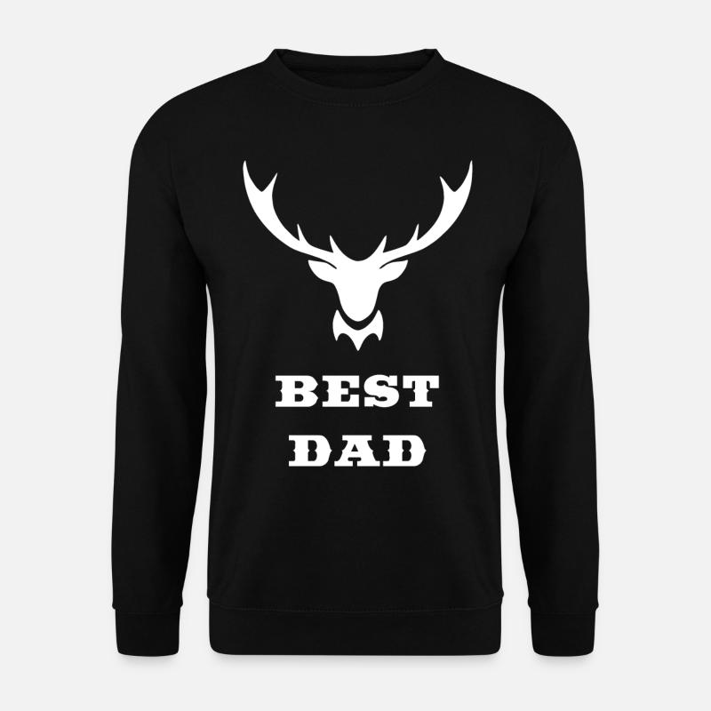 Meilleur papa Papa - Sweat-shirt Unisexe - noir