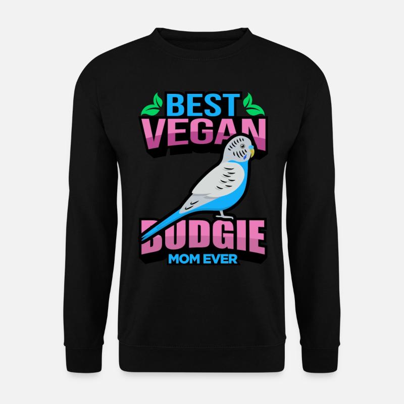 Wellensittich Mama - Unisex Pullover - Schwarz