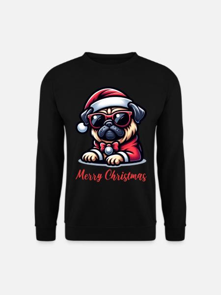 Carlin Noël Joyeux Noël - Sweat-shirt Unisexe - noir