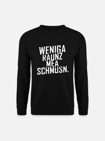 Mehr Schmusen - Unisex Pullover - Schwarz