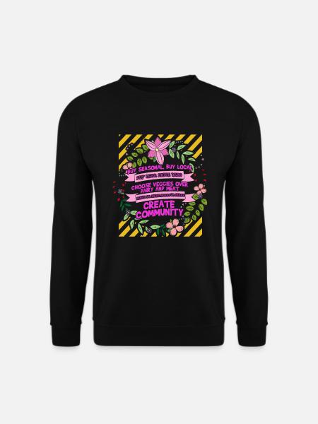 save the planet - Unisex Sweatshirt - black