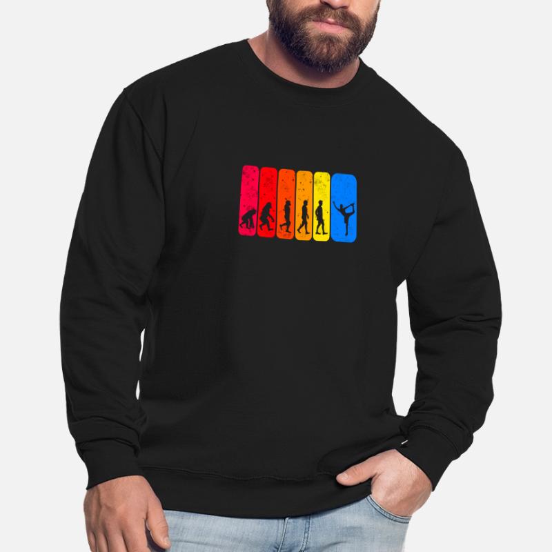Eiskunstlauf Evolution Eiskunstläufer Geschenkidee Unisex Pullover