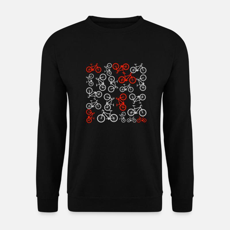 Mountainbike Mountainbiker - Unisex Pullover - Schwarz
