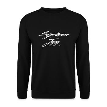 Sejerlänner Jong Wahrer Siegerländer - Unisex Sweatshirt - black - Front - Alina (178cm) & Michal (187cm)