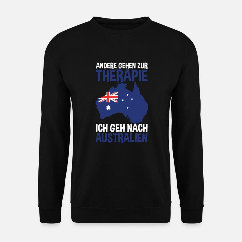 Australien - Unisex Pullover - Schwarz