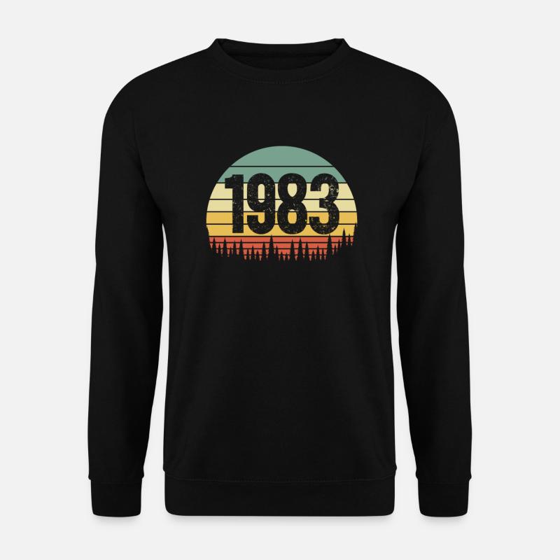 1983 Année de naissance - Sweat-shirt Unisexe - noir
