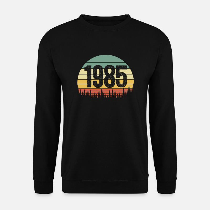 Jahrgang Baujahr 1985 - Unisex Pullover - Schwarz