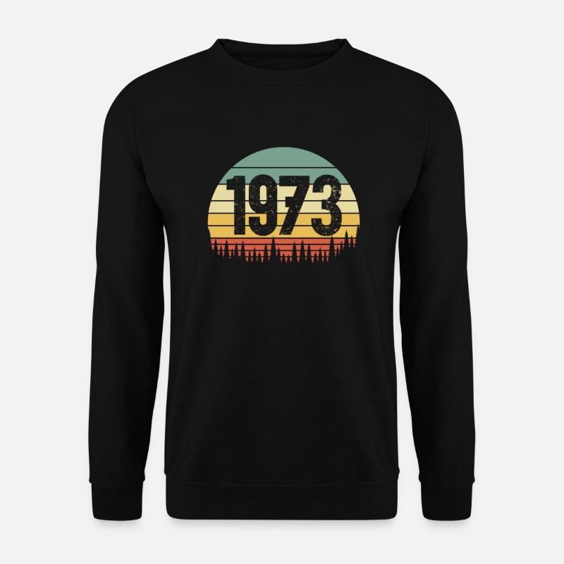 Geburtsjahr Jahrgang 1973 - Unisex Pullover - Schwarz