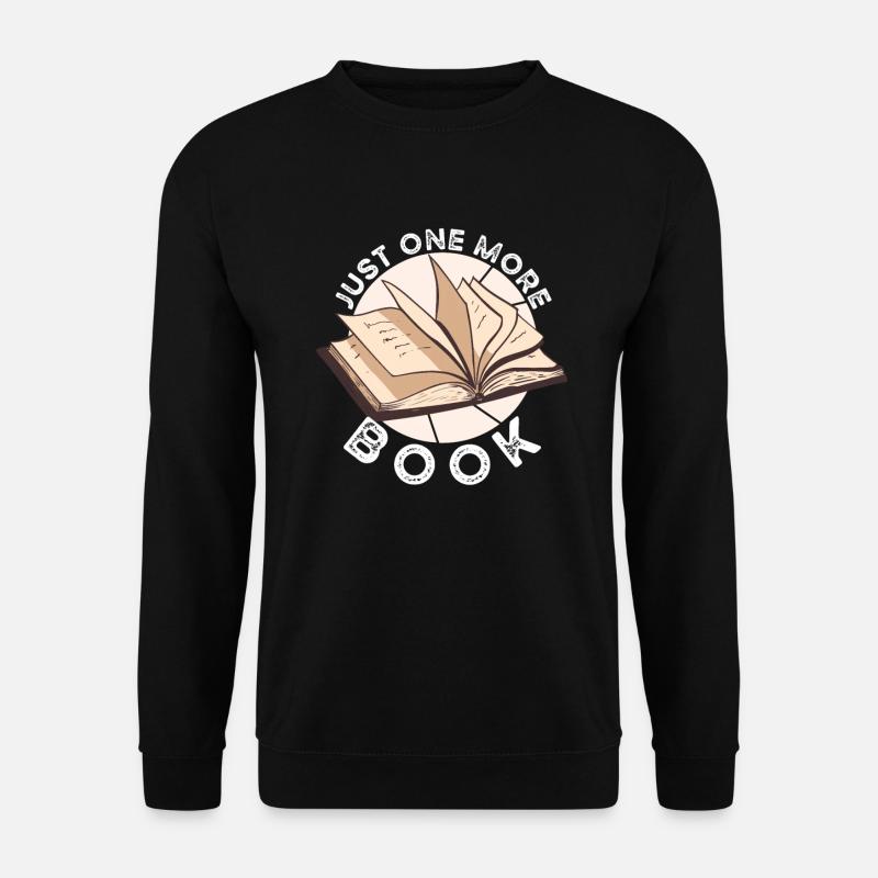 Only one book left - Unisex Sweatshirt - black