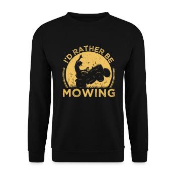 Je préfère tondre - Sweat-shirt Unisexe - noir - Devant - Alina (178cm) & Michal (187cm)