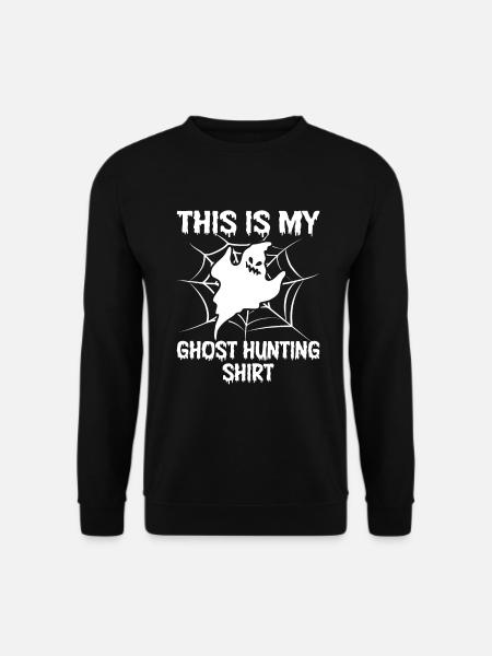 Ghost Hunting Shirt - Unisex Sweatshirt - black