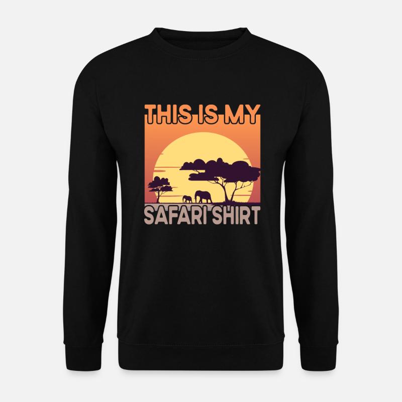 Safari - Unisex Sweatshirt - black