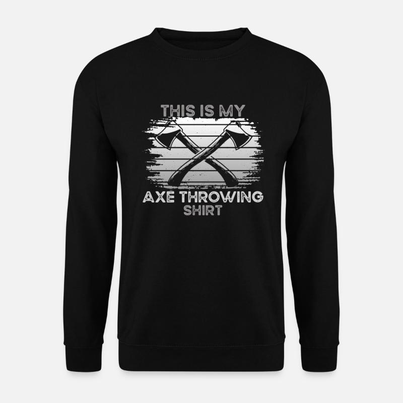 Axe Throwing - Unisex Sweatshirt - black