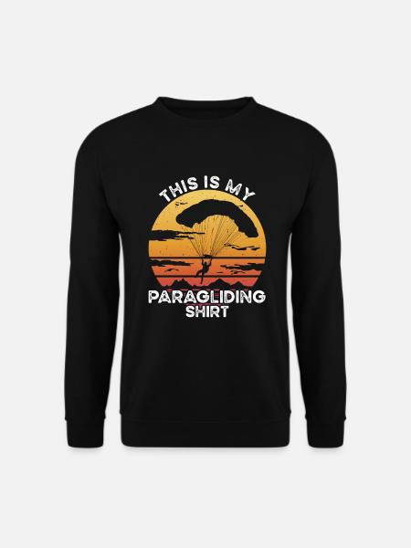 Paragliding Outfit - Unisex Sweatshirt - black