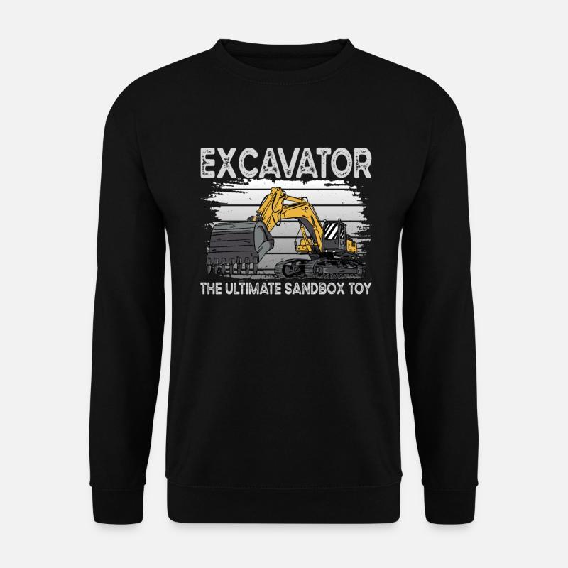Pelle à sable - Sweat-shirt Unisexe - noir