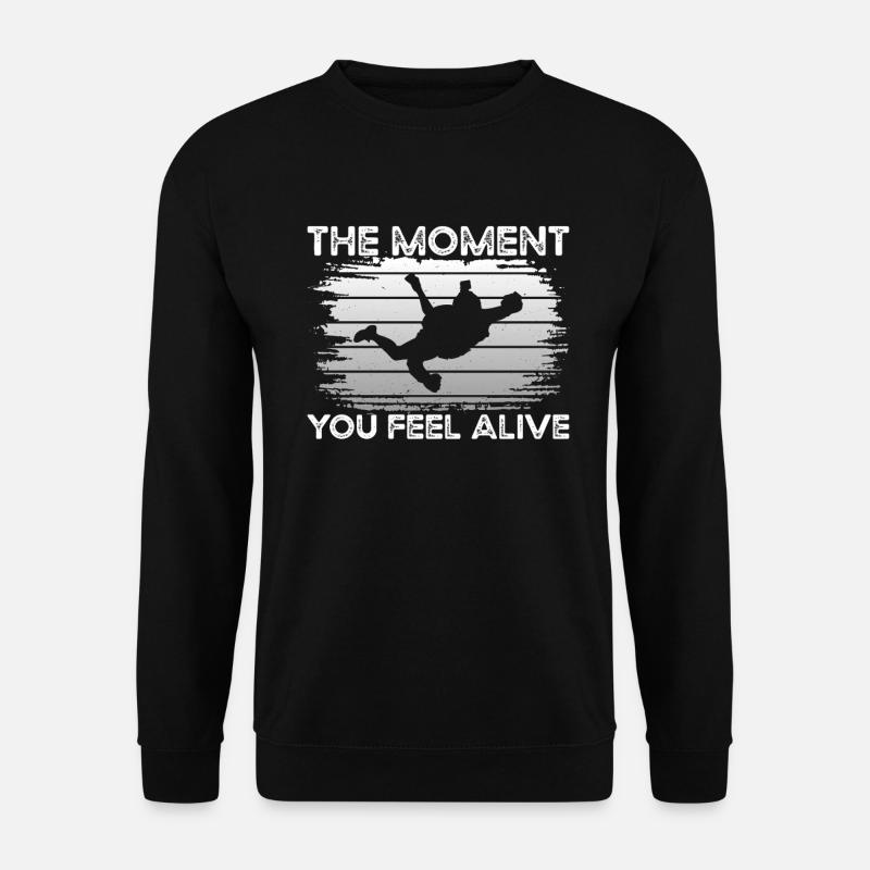 Parachute Feel Alive - Sweat-shirt Unisexe - noir