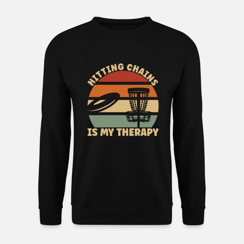 Disc Golf Chains - Unisex Sweatshirt - black