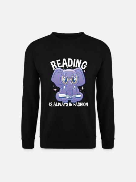 Lecture à la mode - Sweat-shirt Unisexe - noir