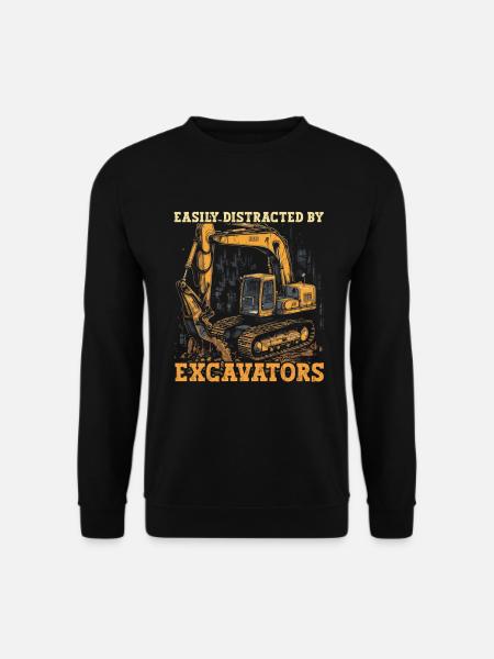 Distrait par Bagger - Sweat-shirt Unisexe - noir
