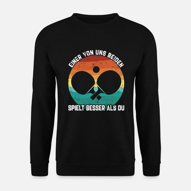 Table tennis - Unisex Sweatshirt - black