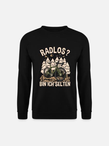 Wheelless MTB - Unisex Sweatshirt - black