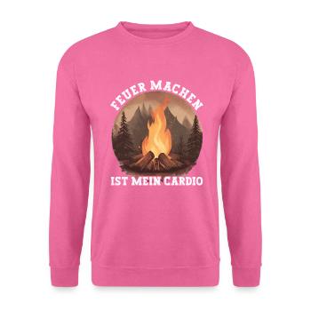 Bushcrafting Equipment Outdoor Survival - Unisex Sweatshirt - pink - Front