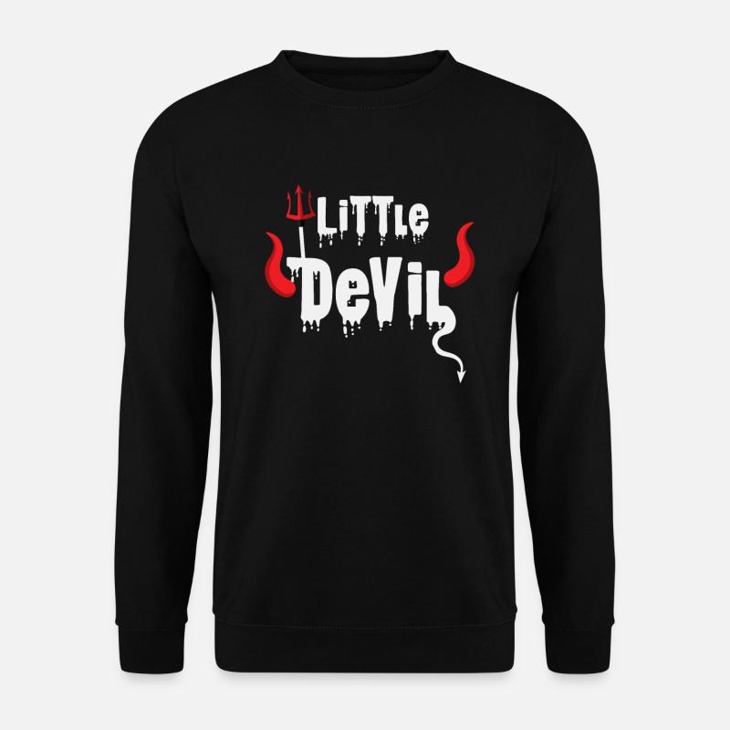 Kleiner Teufel Halloween - Unisex Pullover - Schwarz