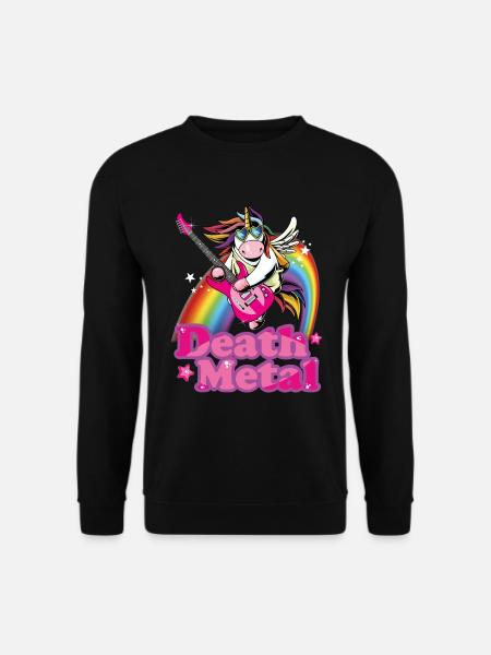 Heavy Metal - Unisex Pullover - Schwarz