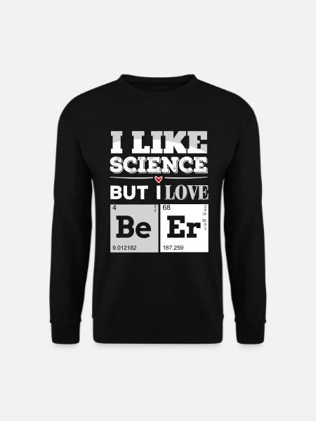Nerd Science Geek - Unisex sweater - sort