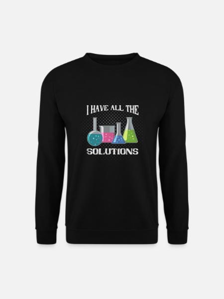 Nerd Science Geek - Sweat-shirt Unisexe - noir