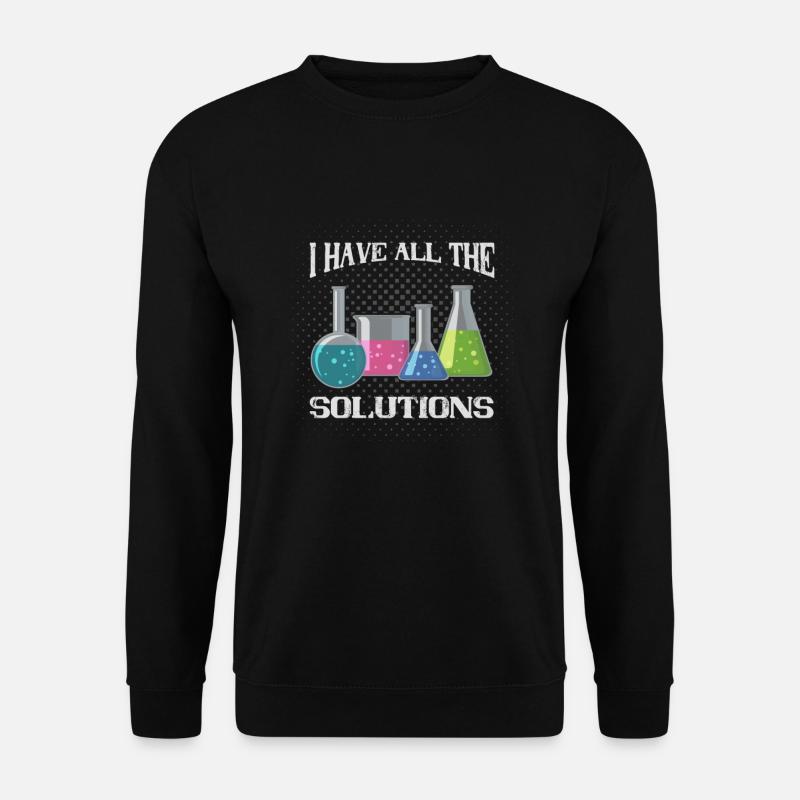 Nerd Science Geek - Sweat-shirt Unisexe - noir