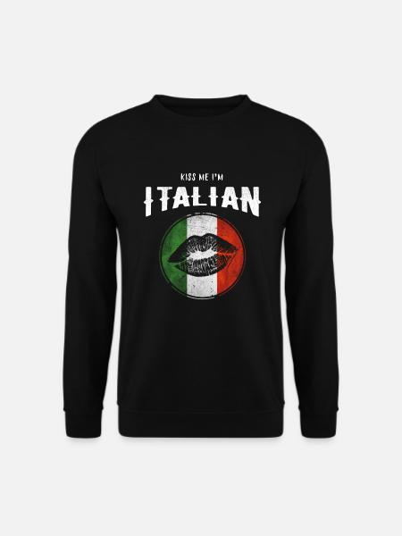 Funny Italian Shirt Italy for Italians - Unisex Sweatshirt - black