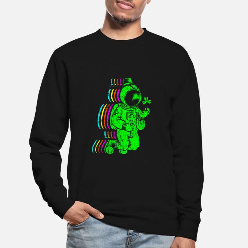 Motif de la Saint-Patrick - dans l'espace Sweat-shirt Unisexe