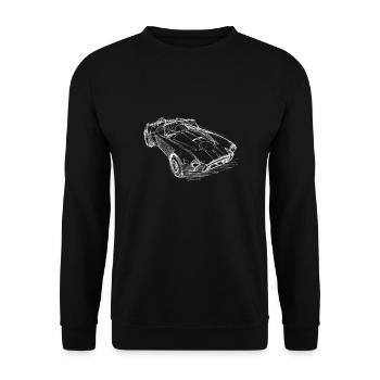 Cobra - ultimate Sportscar - Unisex Pullover - Schwarz - Vorne - Alina (178cm) & Michal (187cm)