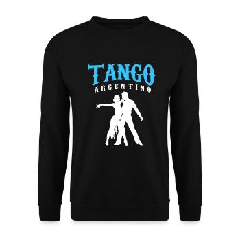 Tango Argentino - Unisex Sweatshirt - black - Front - Alina (178cm) & Michal (187cm)
