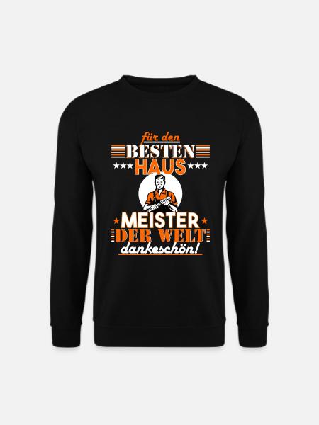 Hausmeister Geschenk für Weihnachten & Geburtstag - Unisex Pullover - Schwarz