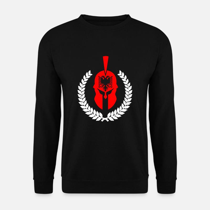 Albanien Illyrian Autochthonous Albaner - Unisex Pullover - Schwarz