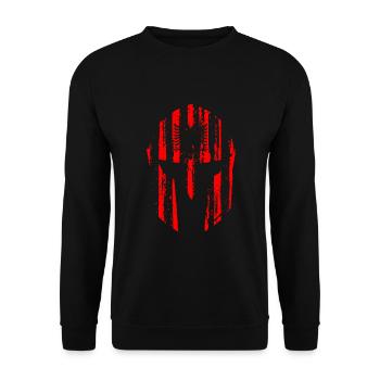 Albania Autochthonous Kosovoar - Unisex Sweatshirt - black - Front - Alina (178cm) & Michal (187cm)