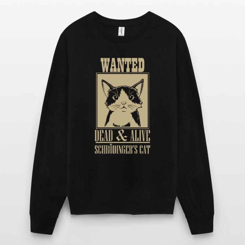 Le chat de Schrödinger Dead & Alive Student Physics Sweat-shirt Unisexe