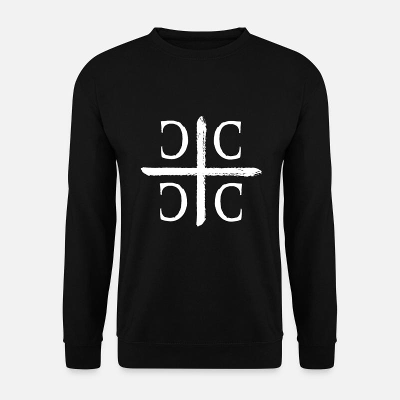 Serbien Srbija CCCC Serbia Flagge Balkan - Unisex Pullover - Schwarz