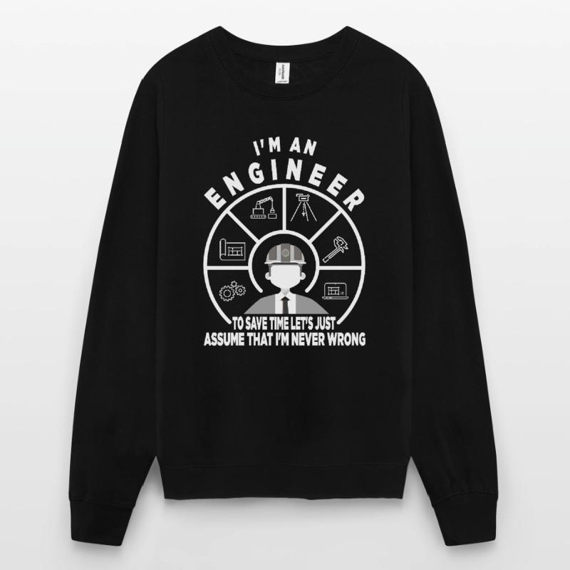 Engineer Profession Civil Engineer Civil Engineer Study Unisex Sweatshirt