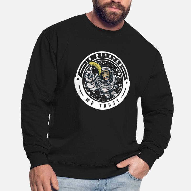 Monkey chimpanzee monkey monkey monkeys banana monkey monkey monkey Unisex Sweatshirt